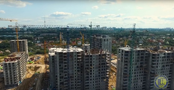 «Киевгорстрой» возобновил работы на всех стройплощадках столицы