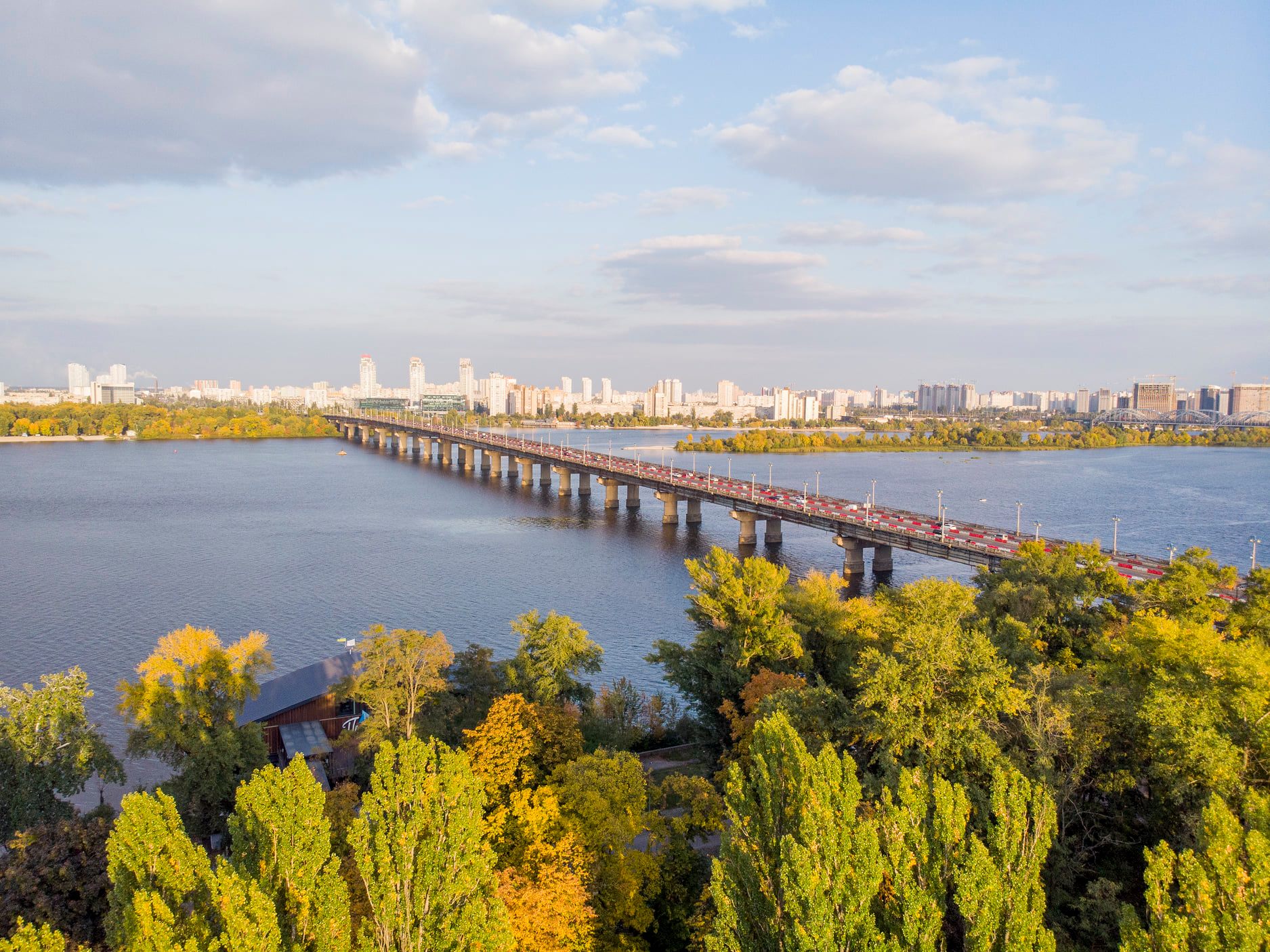 Мост патона в киеве фото