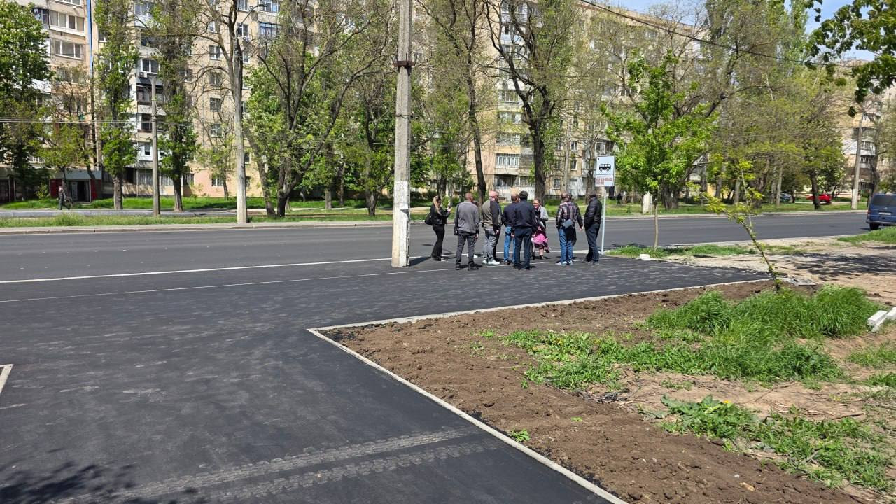 Продолжается строительство первого инклюзивного пешеходного маршрута Продолжается строительство первого инклюзивного пешеходного маршрута