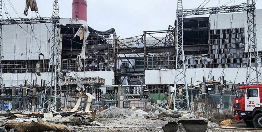 Харьковская ТЭЦ-5 оценила ущерб от российских обстрелов в 5 миллиардов гривен