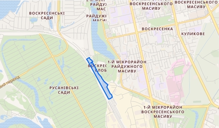 Прокуратура пытается остановить схему завладения землей на 5,4 га в Днепровском районе Прокуратура пытается остановить схему завладения землей на 5,4 га в Днепровском районе