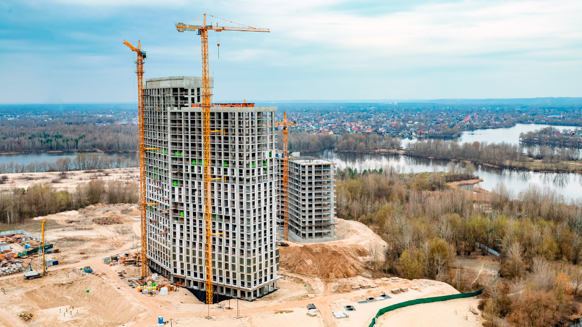 Хід будівництва ЖК H2O на Позняках — квітень 2026 року