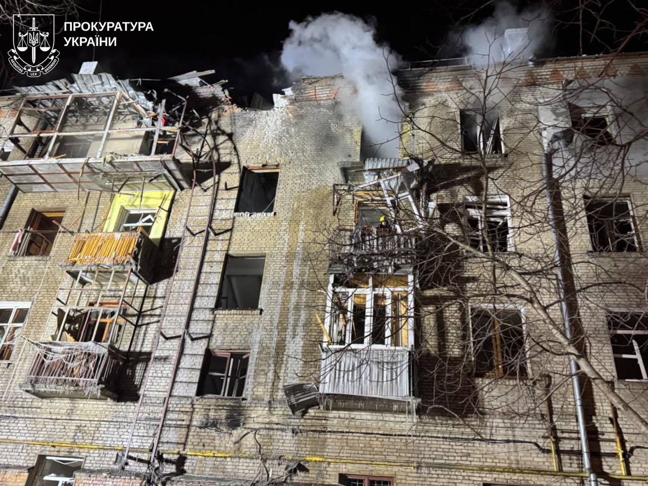 Обстрел хтз