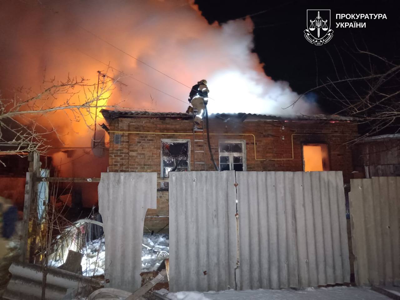 Обстрел зтз