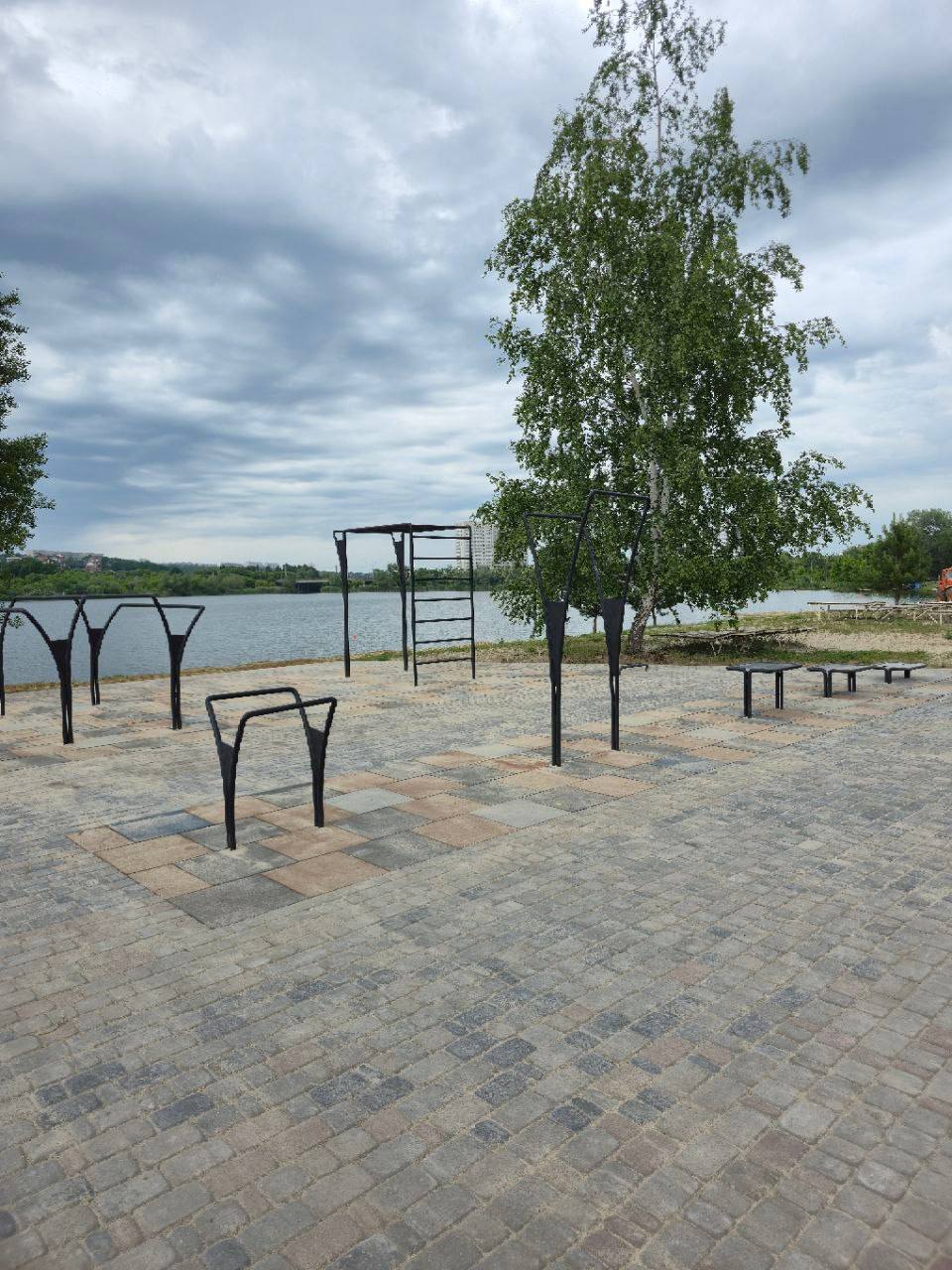 Пляжное зона Журавлевский гидропарк
