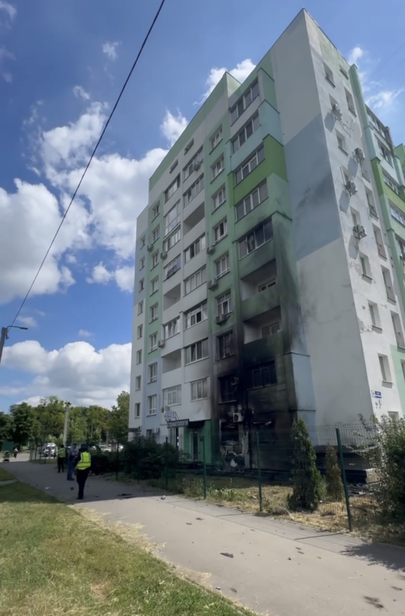 ЖК Мира четыре обстрел