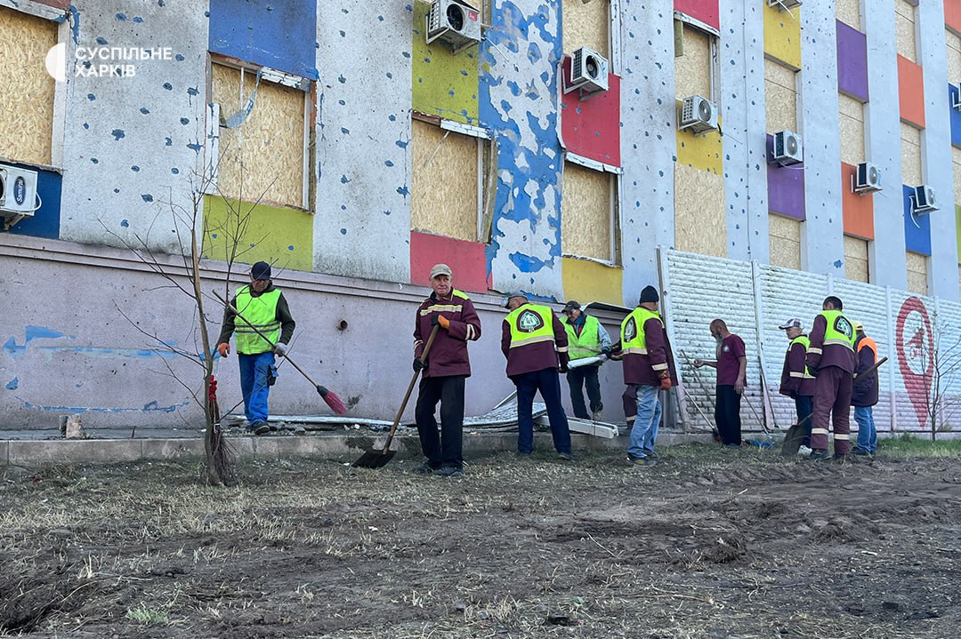 Обстрел Воробьевы горы