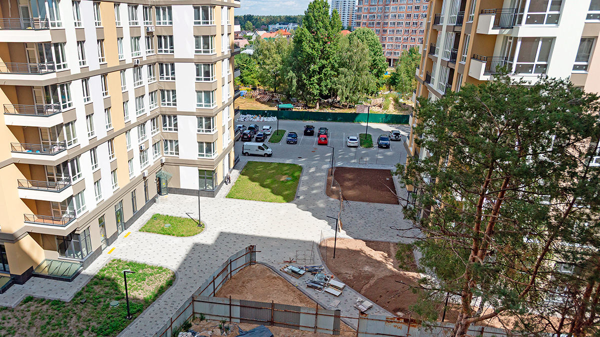 В Krona Park II за август 2026 года изменилось состояние работ в четырех домах