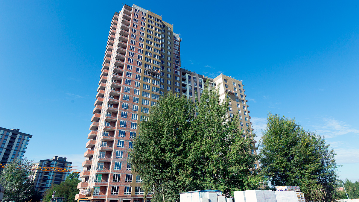 Krona Park II у Броварах: які роботи тривають у будинках 5, 8 та 12