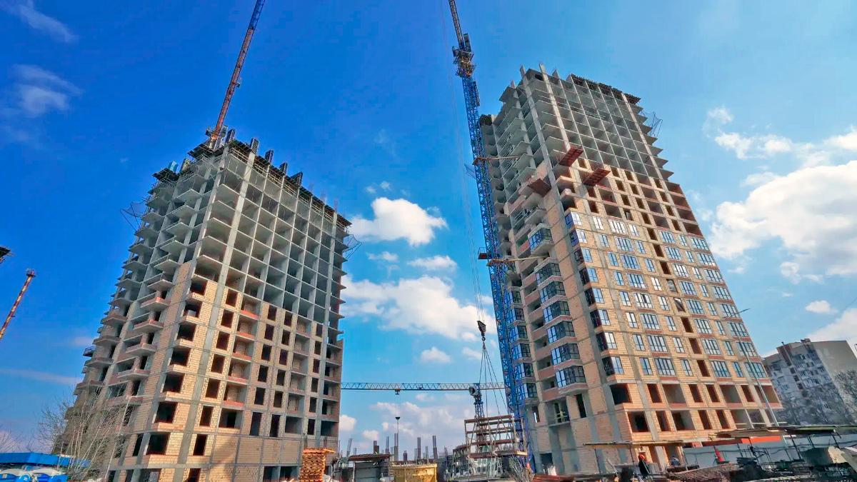 ЖК Polar Park — хід будівництва у квітні 2026 року (Київ, Оболонь)