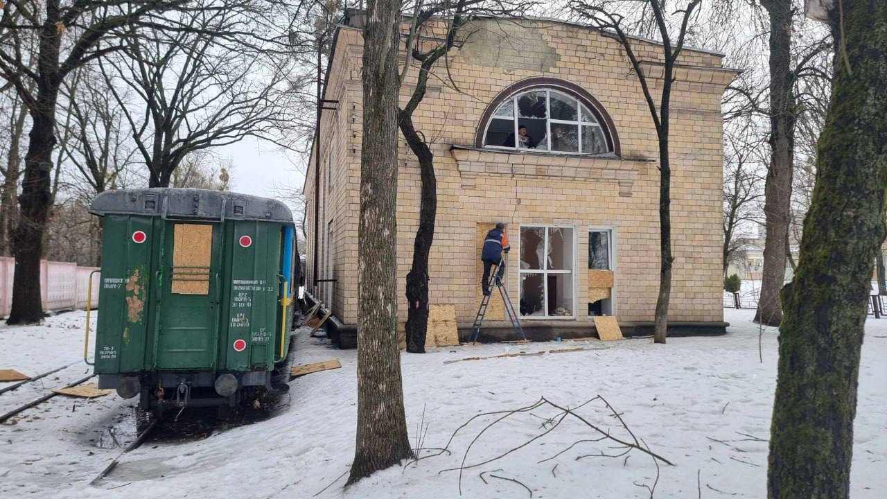 детская железная дорога