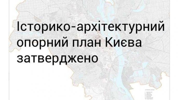 киев истроико-архитектурный план 