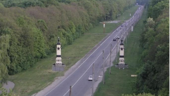 лесопарк с высоты