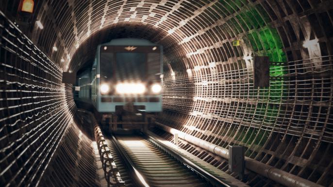 Тунель метро