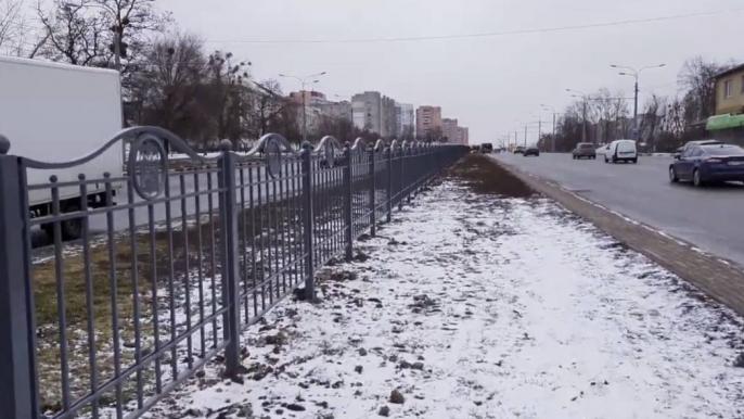 Забор проспект Гагарина