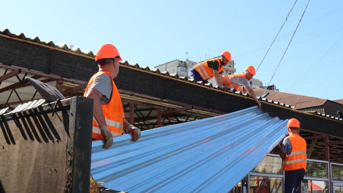 Демонтаж МАФів