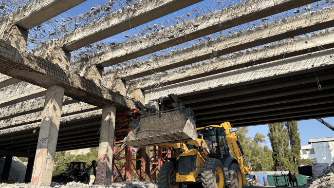 Ремонт моста 