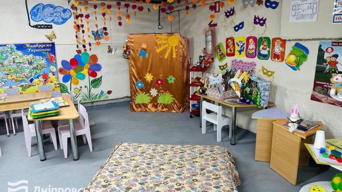 Укриття у дитсадках