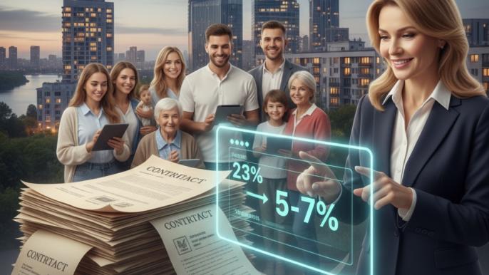 Снижение аренды жилья в Украине