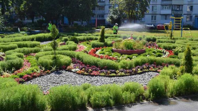 озеленение