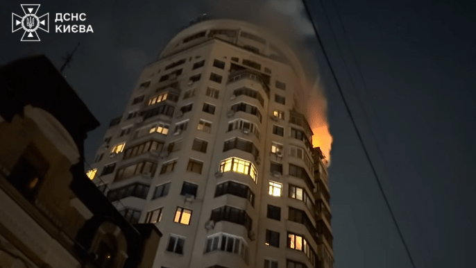 Обстрел Киева