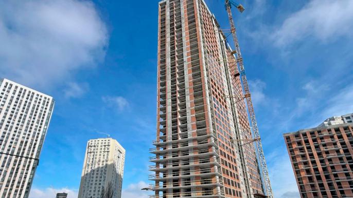 Хід будівництва ЖК Метрополіс у Києві на кінець березня 2026 року