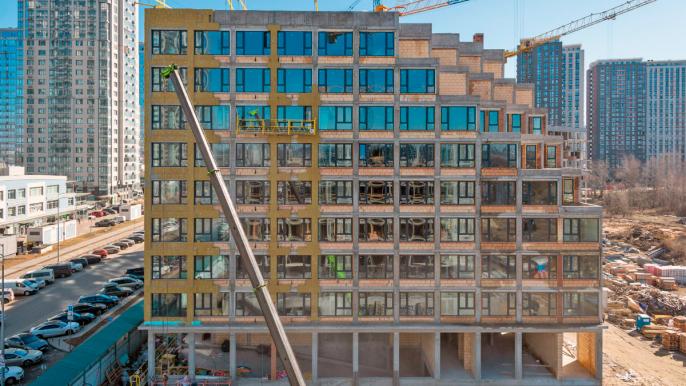 Хід будівництва ЖК Dnipro Island у березні 2026: детальний відеозвіт та прогрес по секціях