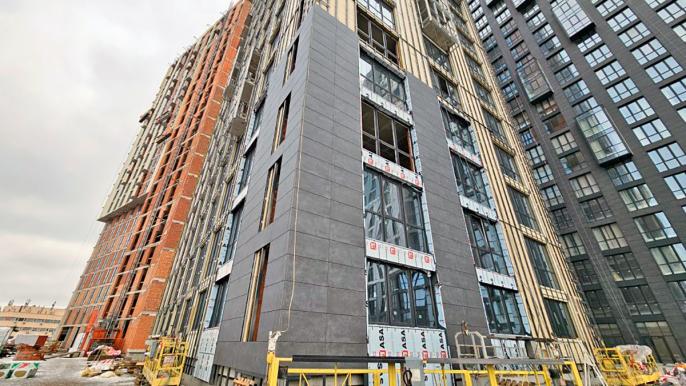 Хід будівництва ЖК Greenville Park — березень 2026