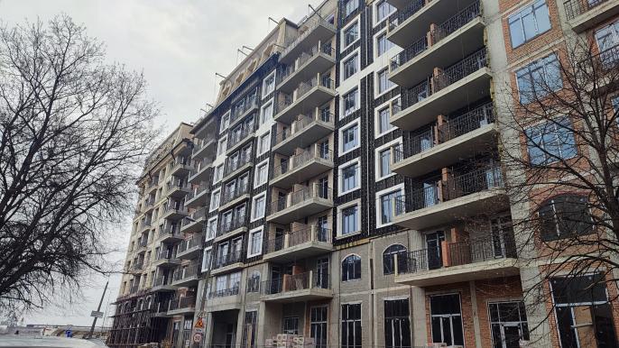 Хід будівництва клубного будинку La Manche — квітень 2026