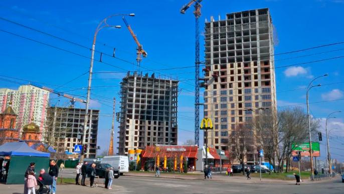 ЖК Polar Park — хід будівництва у квітні 2026 року (Київ, Оболонь)