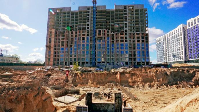 Хід будівництва ЖК Sky Avenue у травні 2026 року: актуальний стан робіт у будинку №3