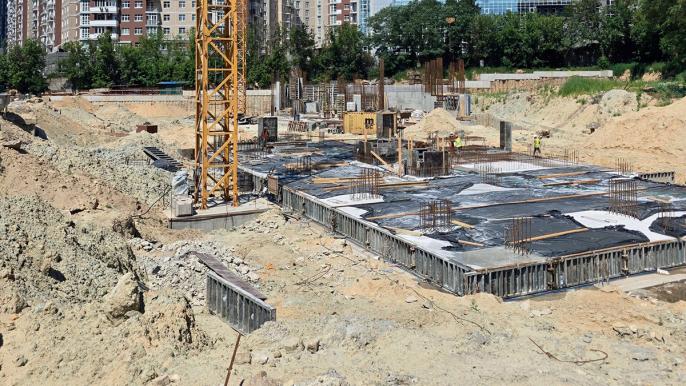 Хід будівництва ЖК The Light у липні 2026: розширено фронт монолітних робіт та триває активне зведення нових черг