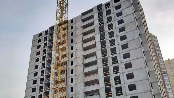 На ЖК «Мілос» продовжується будівництво трьох будинків