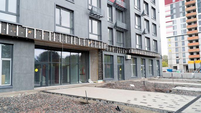 2 будинок «Синергія Київ»: 56 квартир уже оформлено, фасад майже завершено
