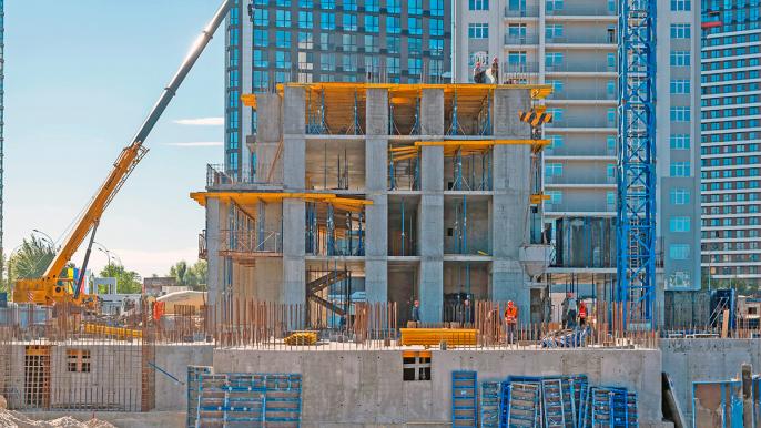 Монолітні каркаси та укриття: що відбувається на будмайданчику Kaskad Residence