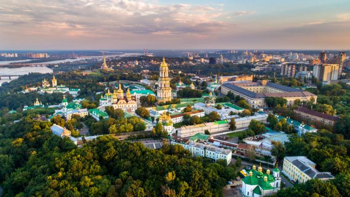 Киев зеленый 