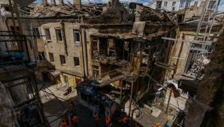 Руйнування в Одесі