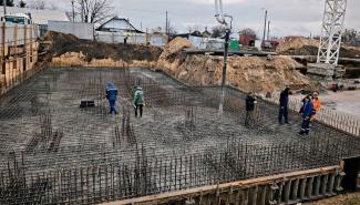 Строительство в Бородянке 