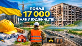 За два місяці 2026 року опрацьовано понад 17 тисяч заяв замовників будівництва