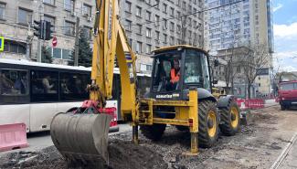 Ремонт трамвайных путей