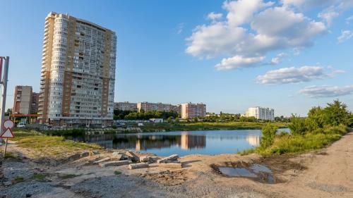 Возле ЖК «Адмирал» на Алексеевке обустроят пешеходную зону